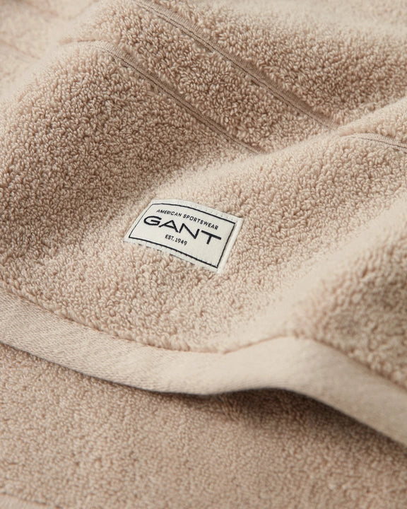 GANT Premium ansiktshåndkle 30x50cm, Silver sand