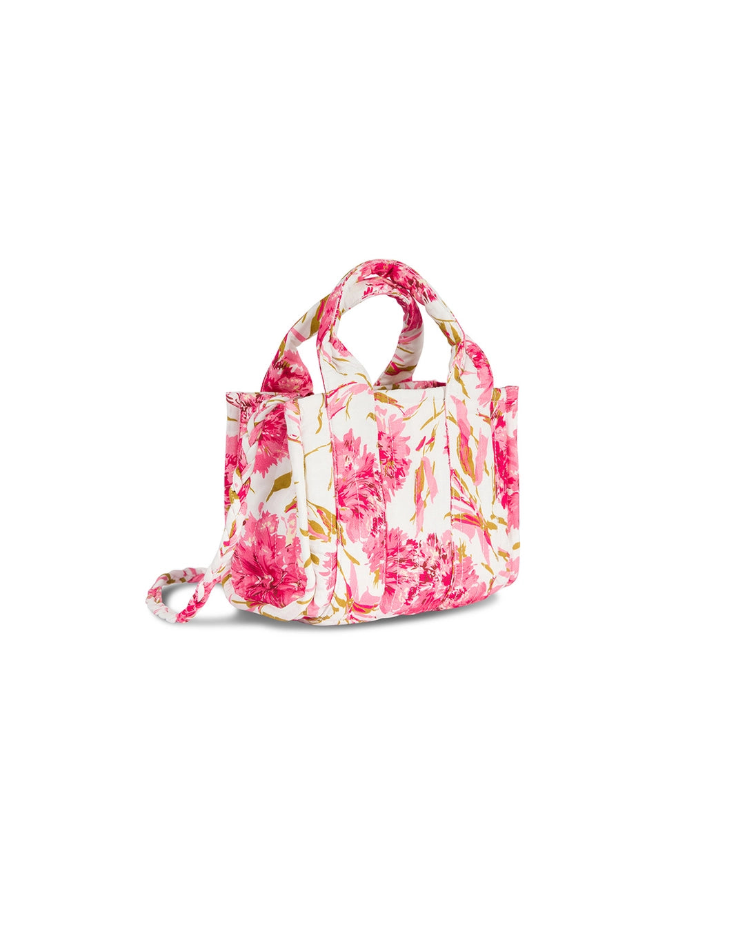 BY TIMO Tote Bag Small, Rosa blomst