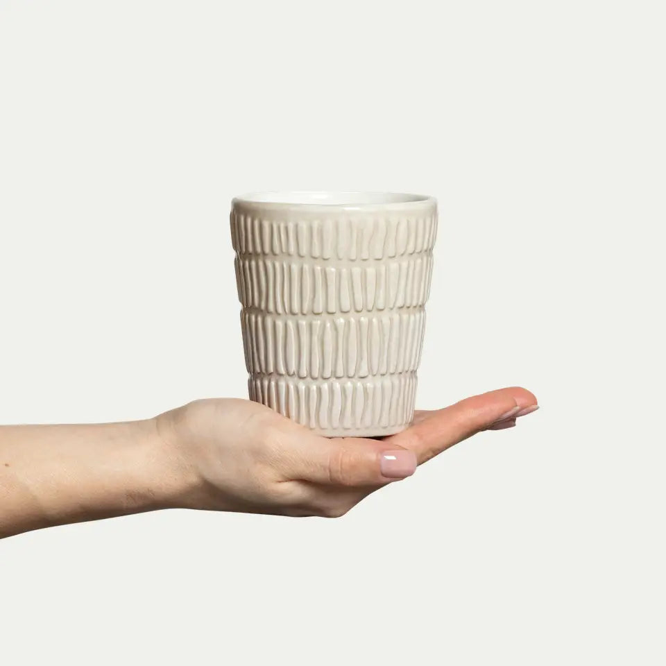 MATEUS Stripes Mug 30cl, Sand