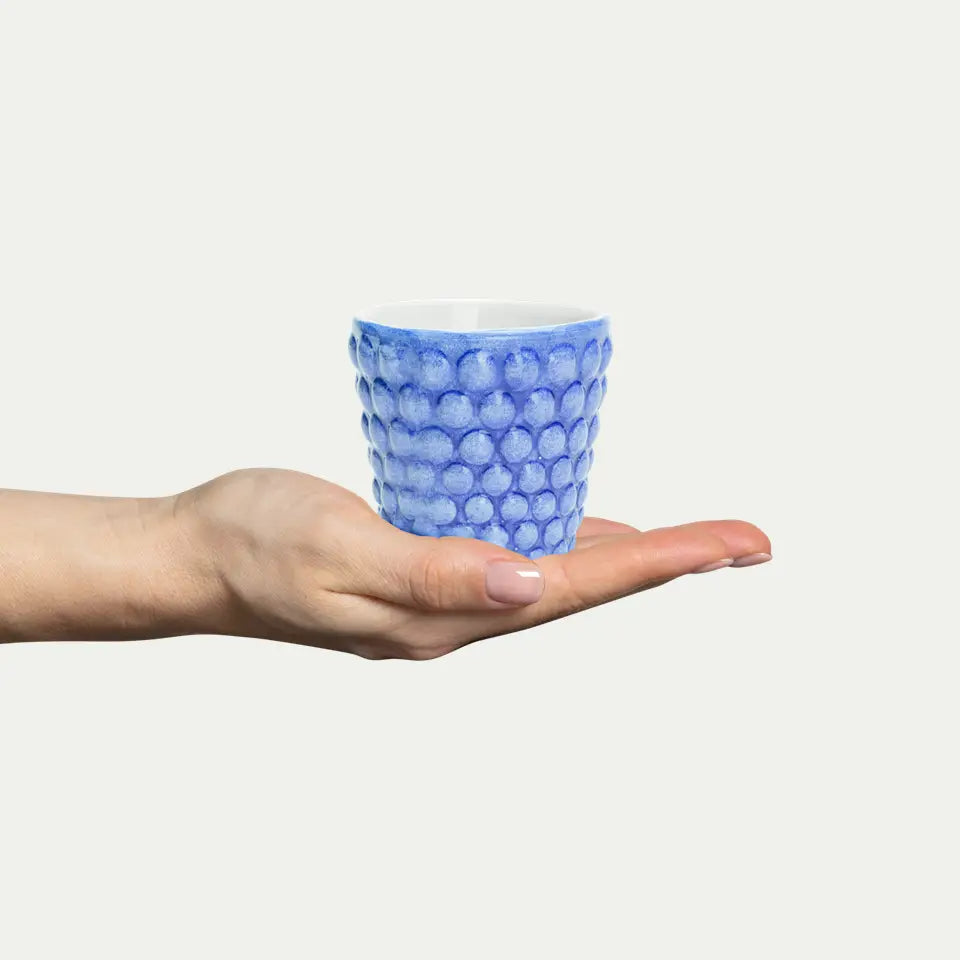 MATEUS Bubbles Espresso Cup 10cl, Light blue