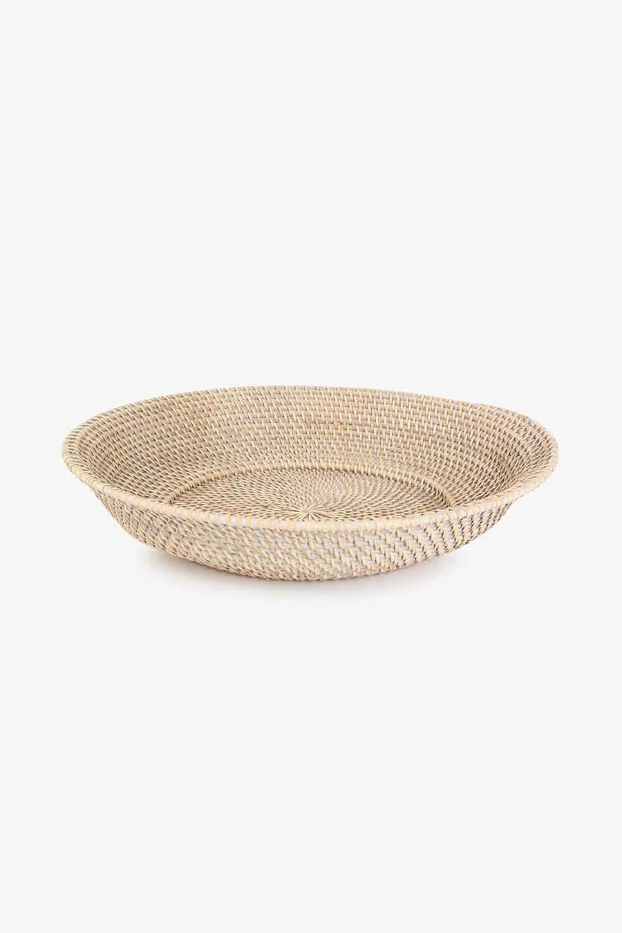 LAMA Rund kurv rattan, naturbeige