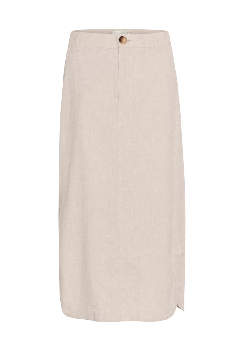 INWEAR Rimone Linskjørt, Haze melange