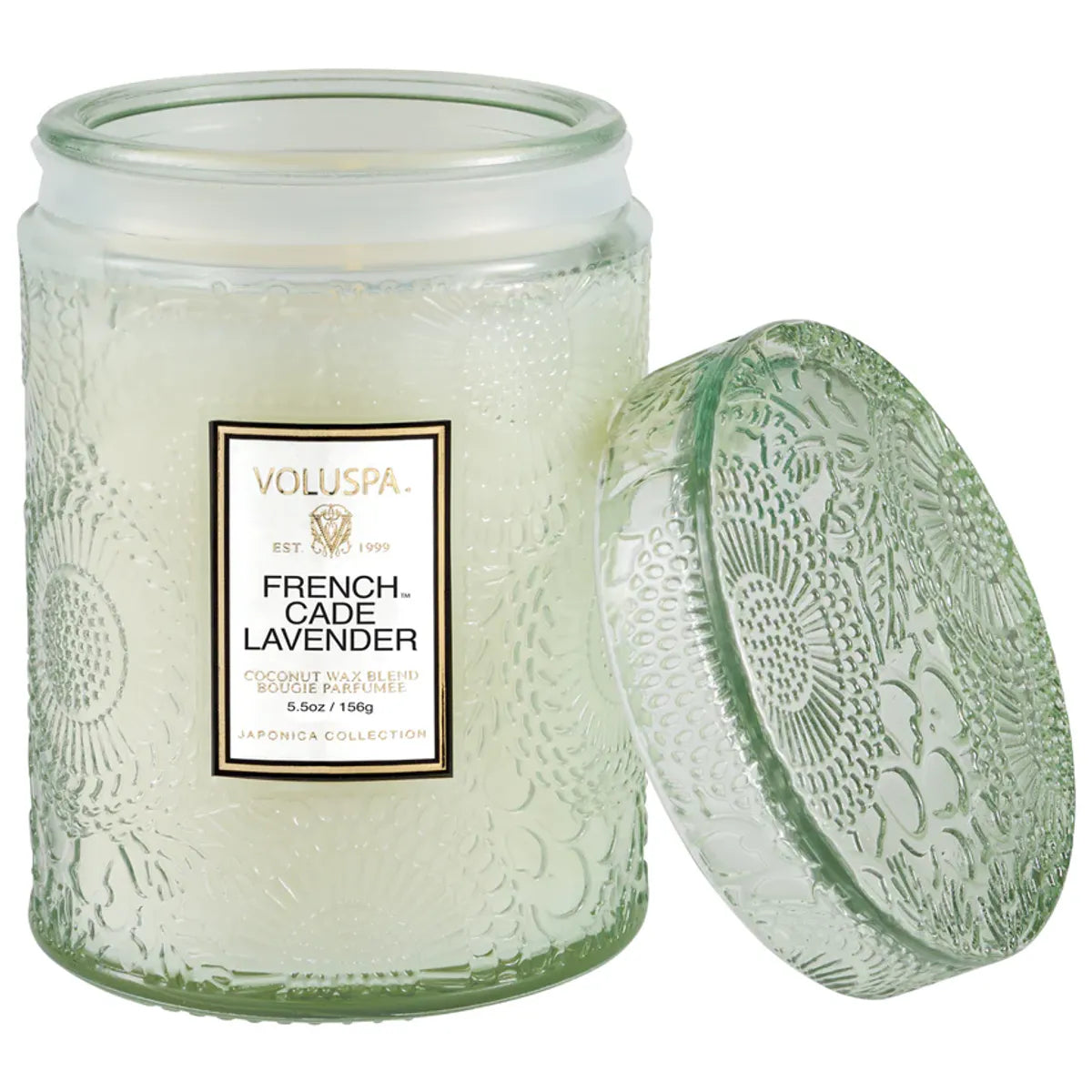 Small Jar Candle, French cade & Lavender