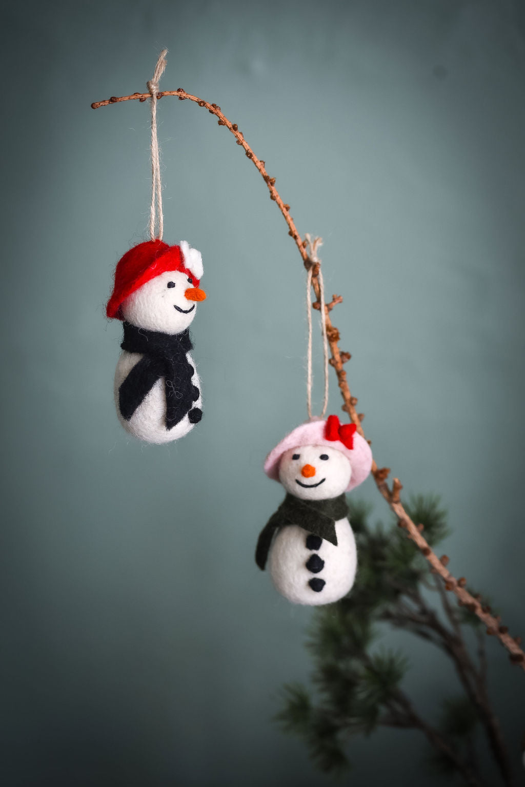 UND Ullfilt Snøtante Rosa, 10.5cm