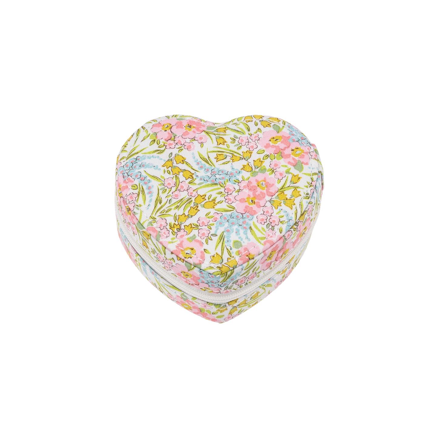 BON DEP Jewelry box heart mw Liberty, Swirling petals pink