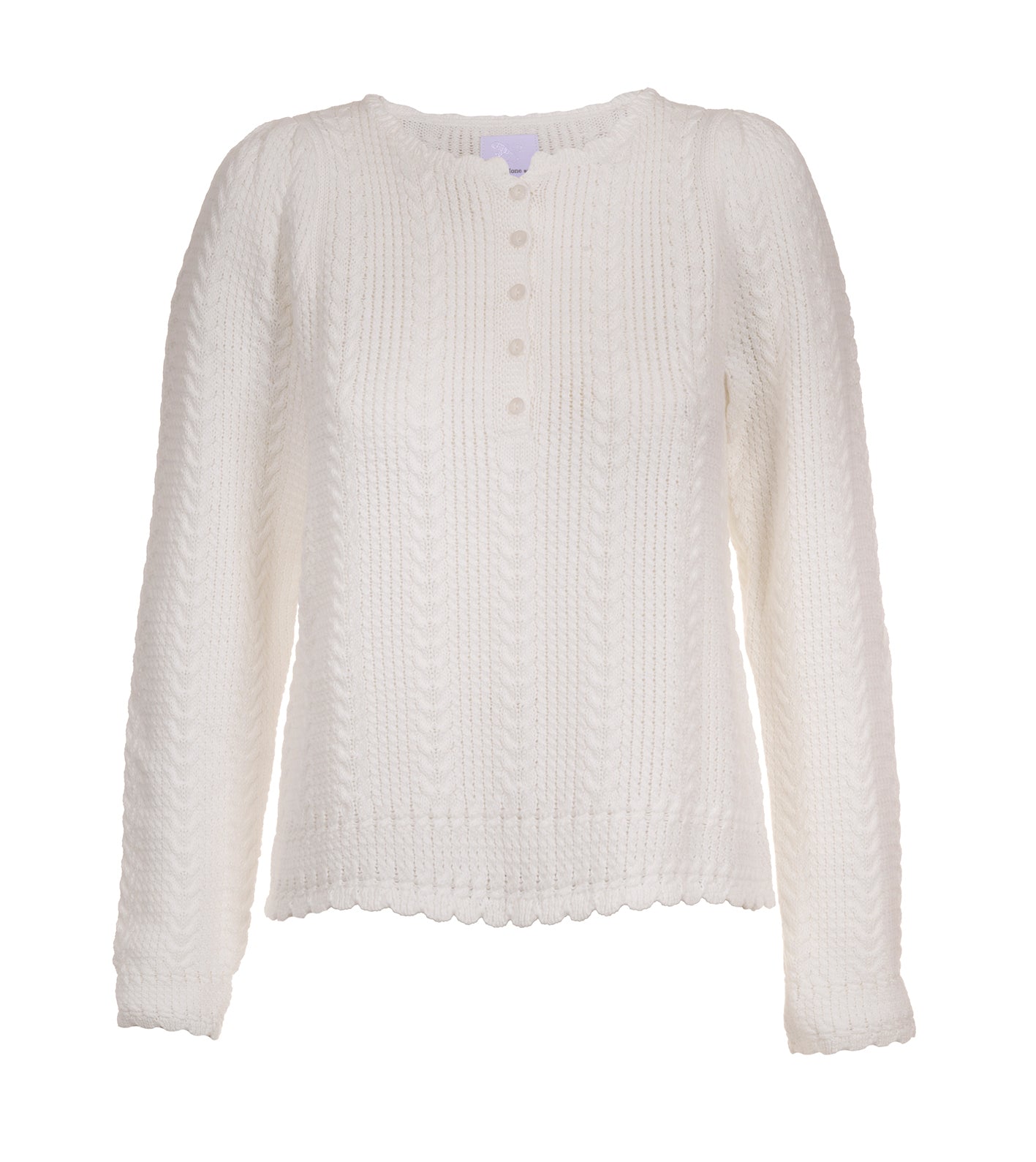 ANE MONE Bridget Pullover, White
