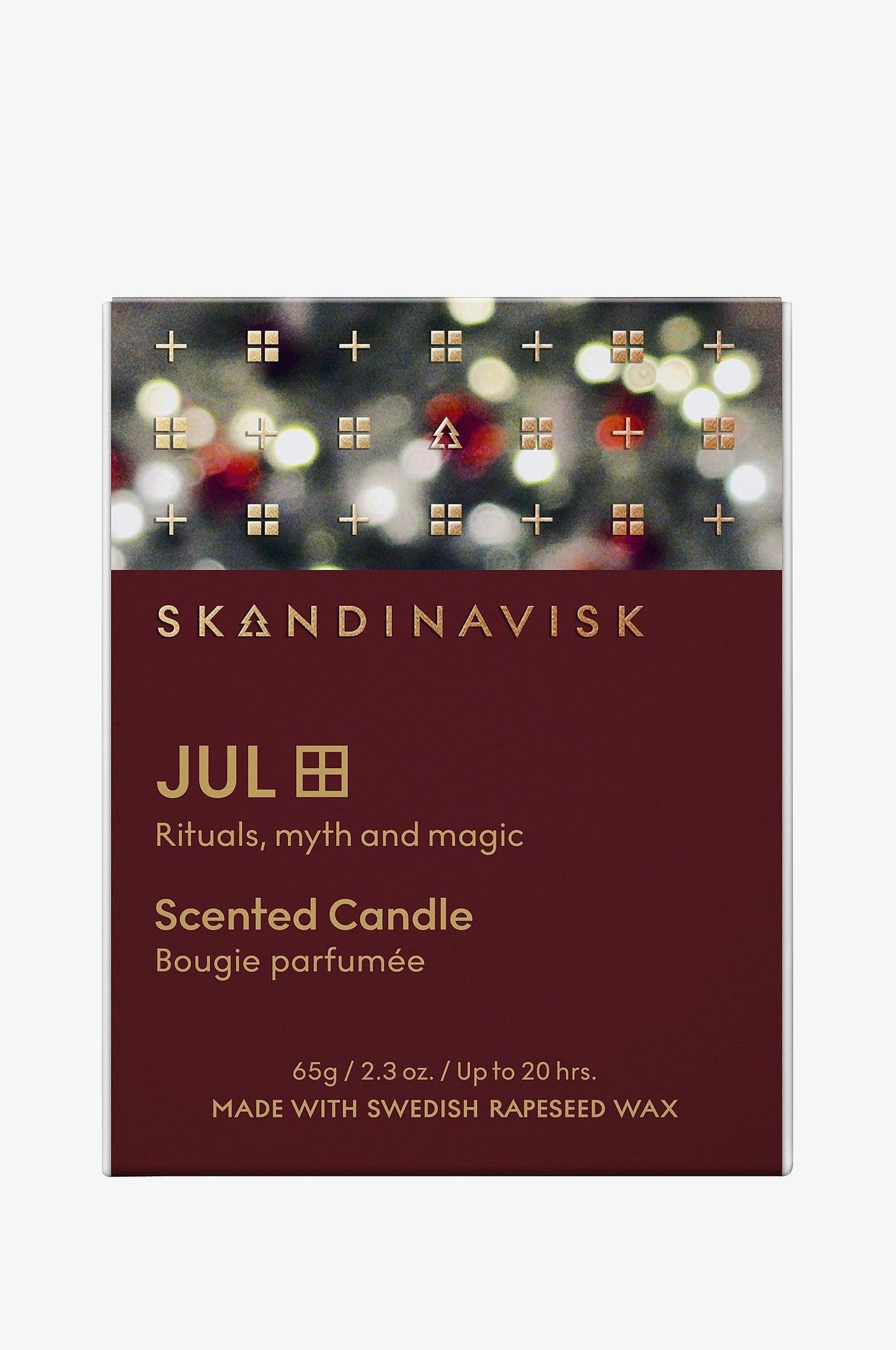 SKANDINAVISK Duftlys Jul, 65gr