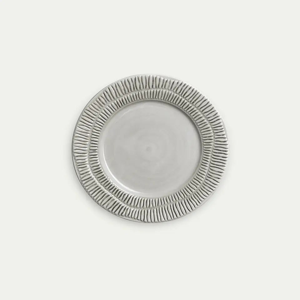 MATEUS Stripes Plate 21cm Grey