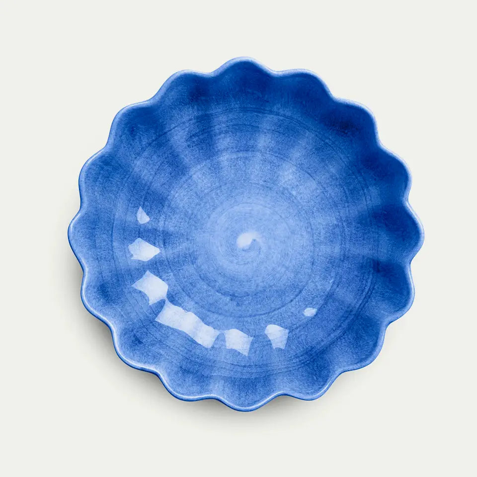 MATEUS Oyster Bowl 24cm/90cl, Light blue