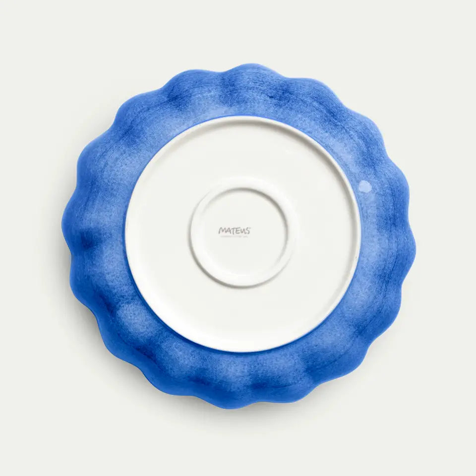 MATEUS Oyster Bowl 24cm/90cl, Light blue