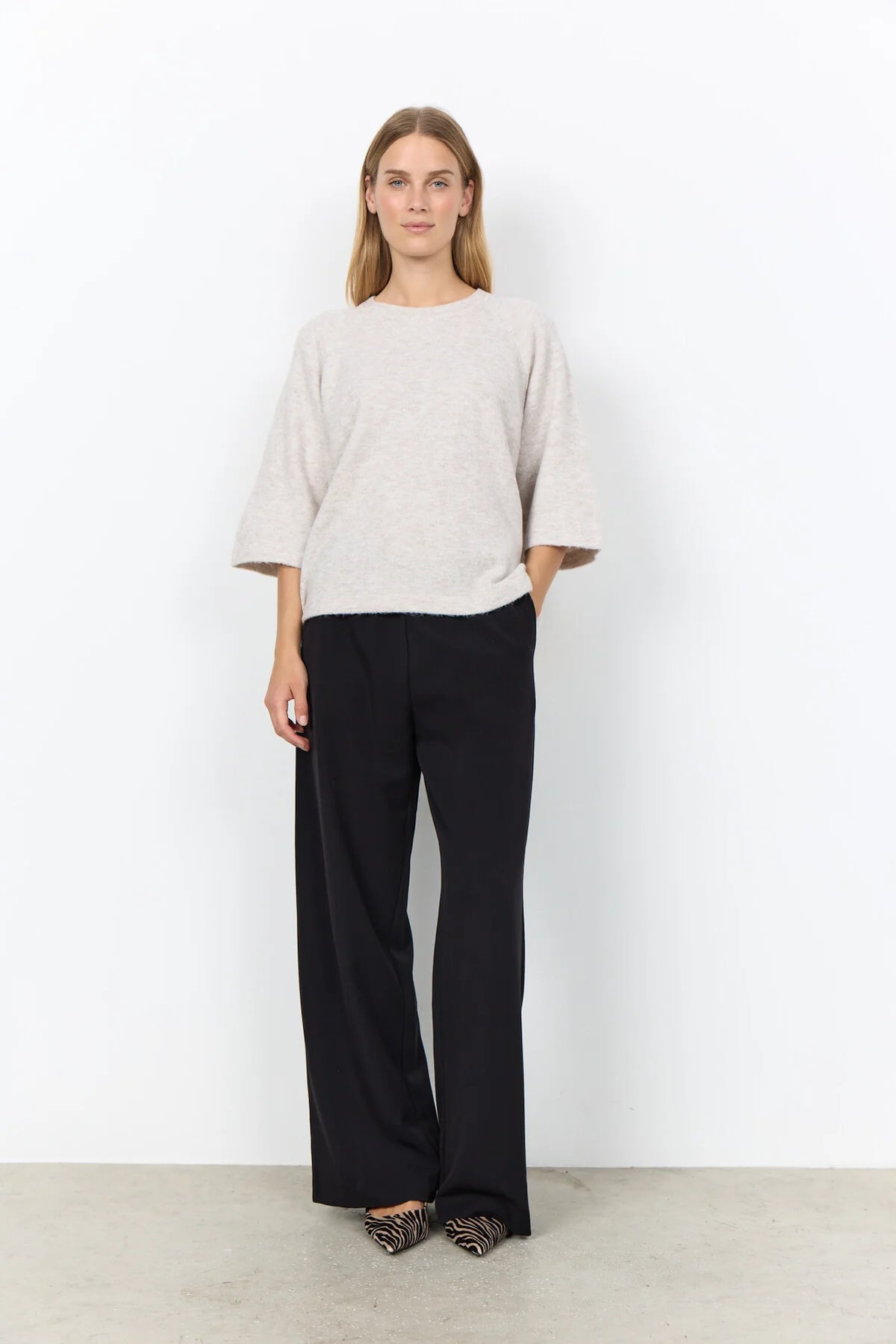 Soya Consept Orlean pullover, Light Sand