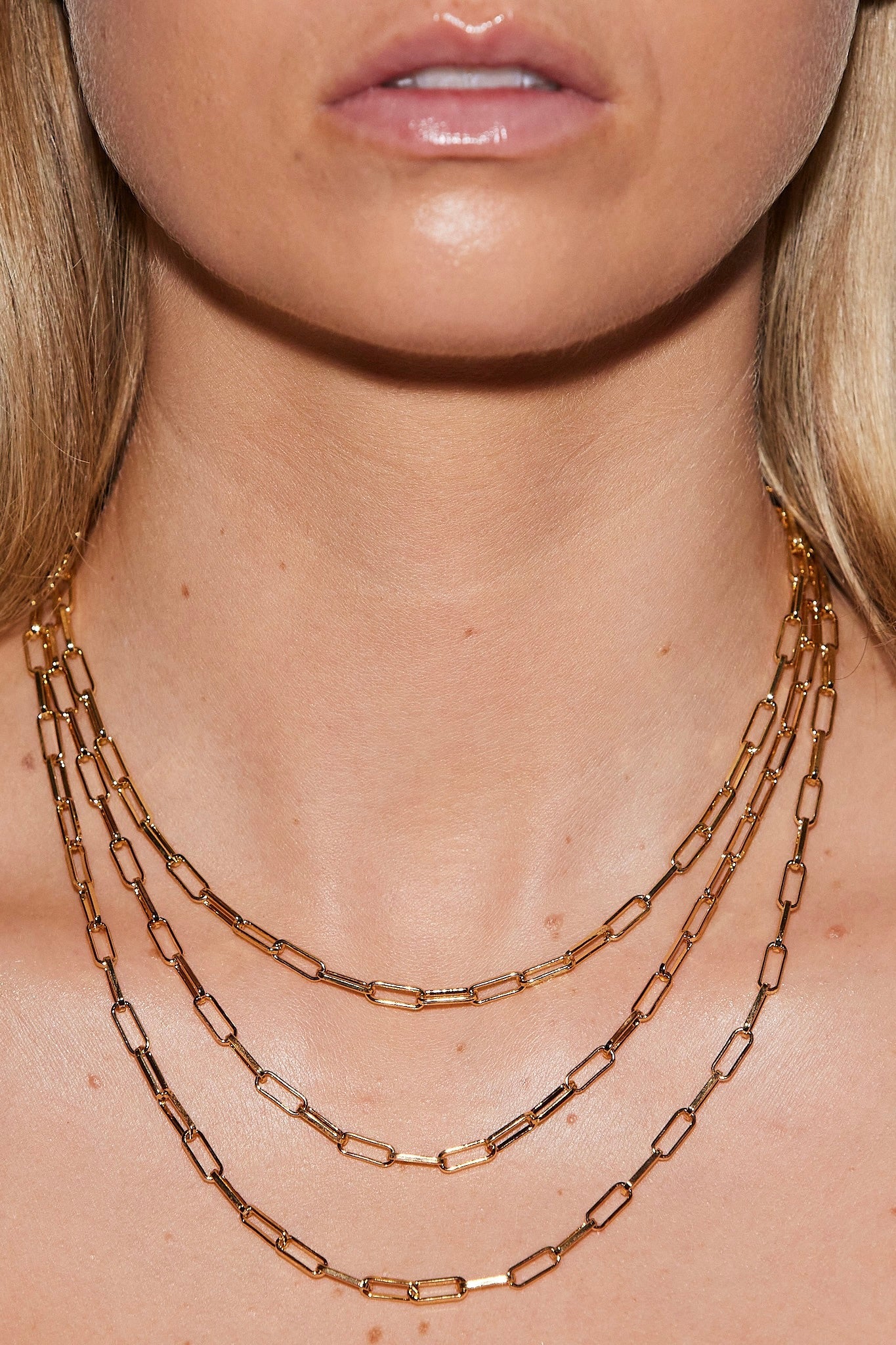 EMILIA Thick chain necklace 50cm