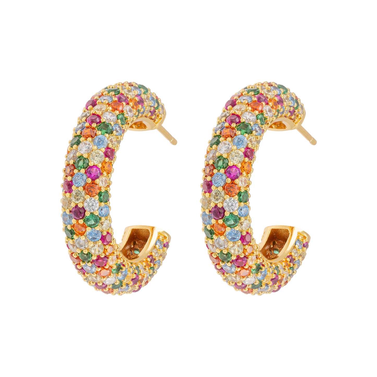 EMILIA Chunky hoops, Multi