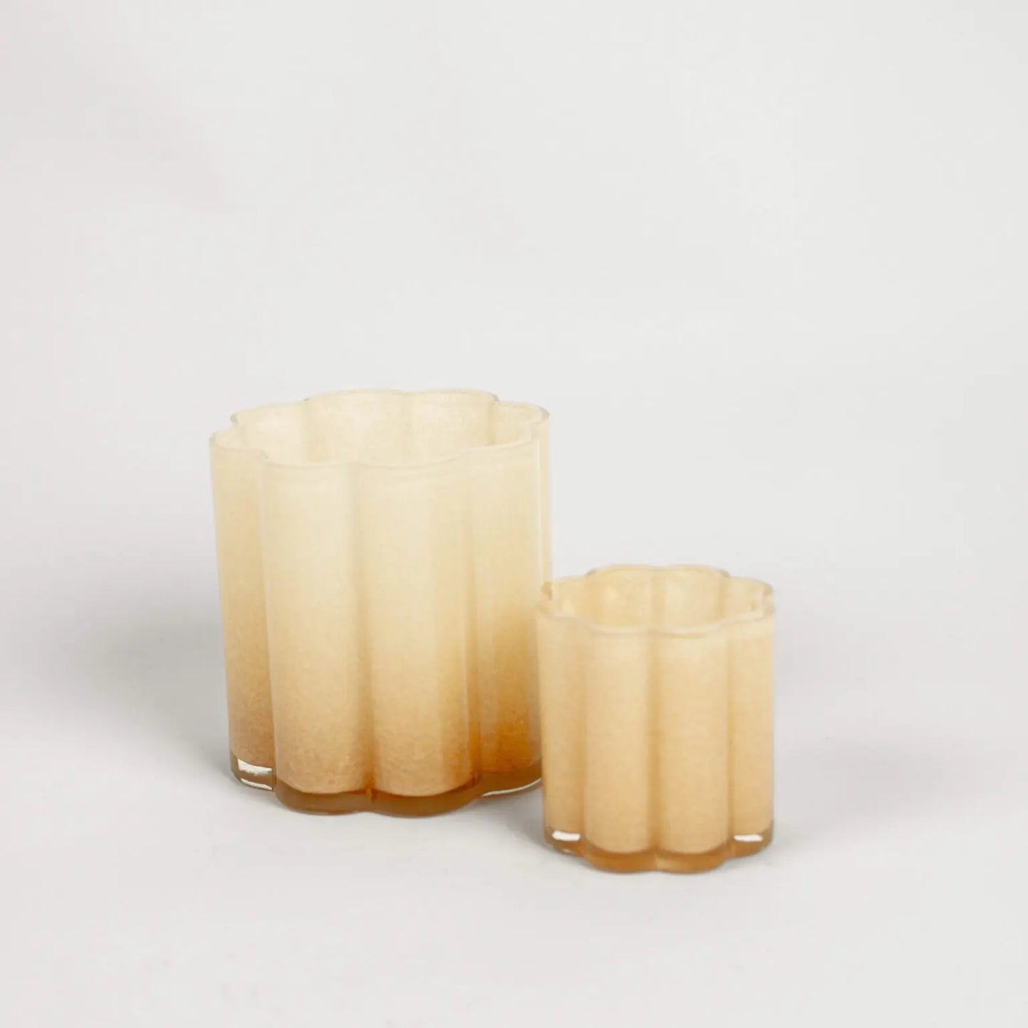 OLSSON & JENSEN Clara lyslykt, beige, 10 cm