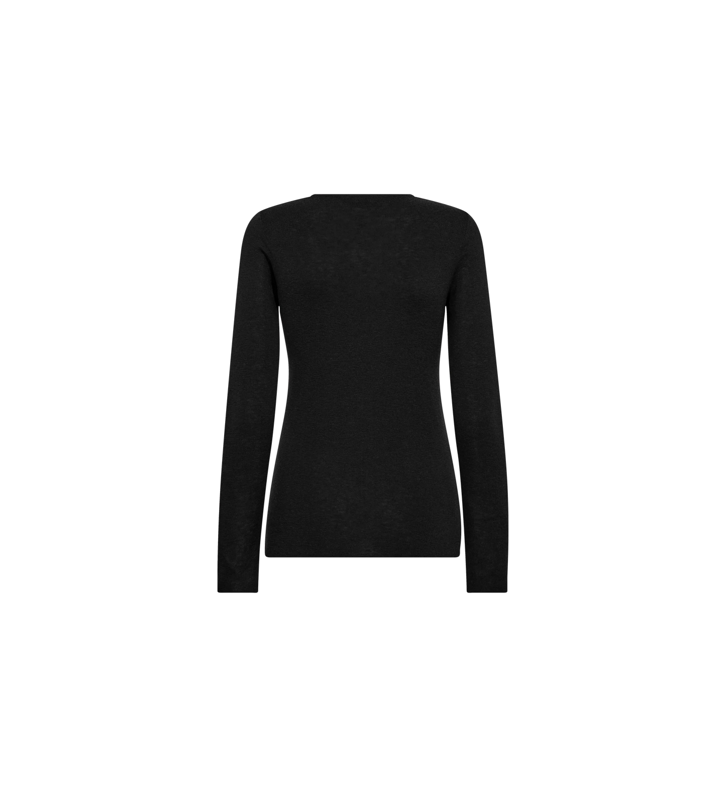 MOS MOSH Bouch O-neck Knit, Black