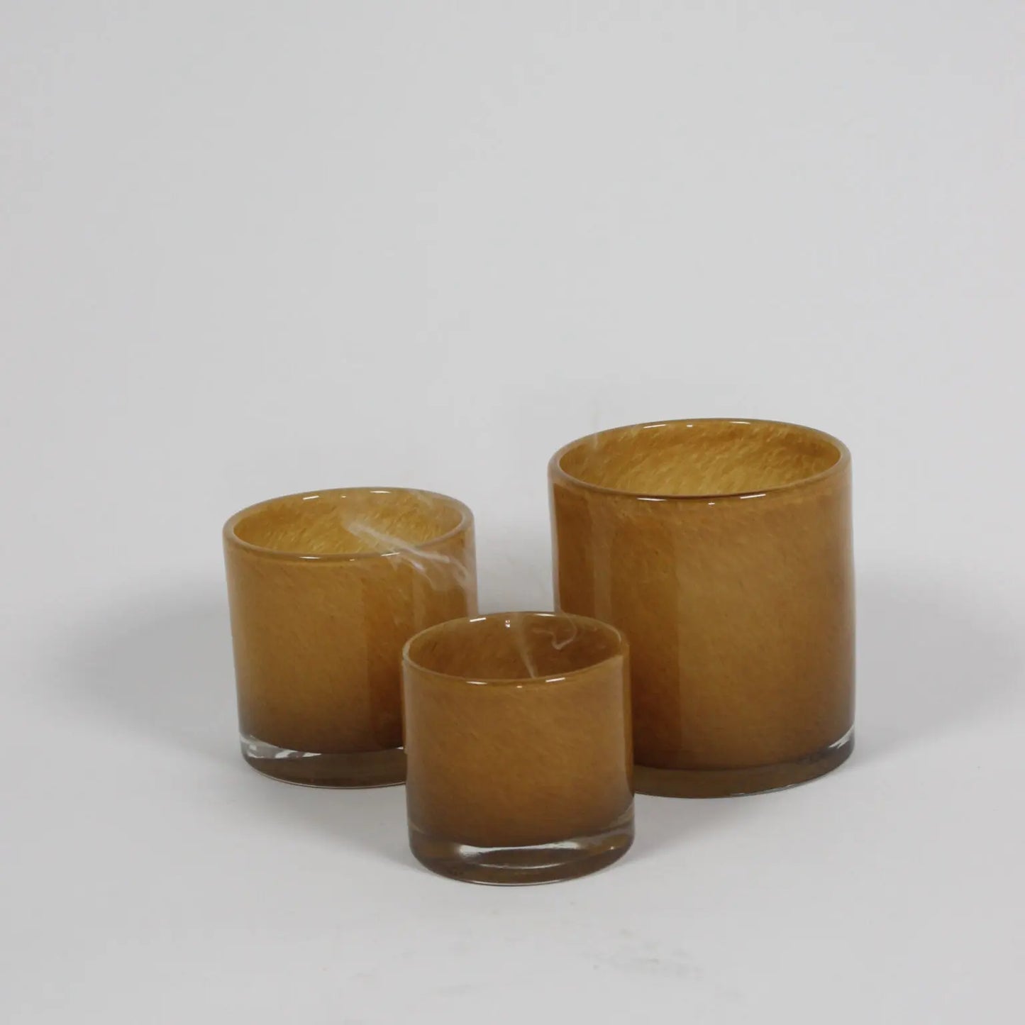 OLSSON & JENSEN Telysholder Nilla, caramel 8cm