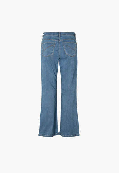 Laurie Charlotte Flare Regular, Blue Denim