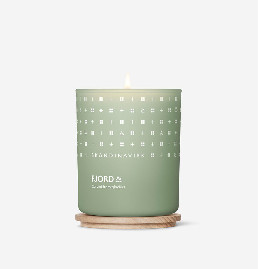 SKANDINAVISK duftlys Fjord, 200gr