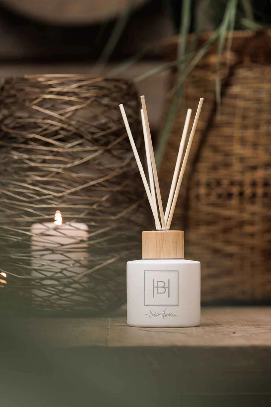 HALVOR BAKKE Duftpinner hvit, White Musk