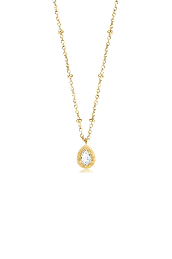 CAMILLA ØHRLING Drop Crystal Necklace, Clear