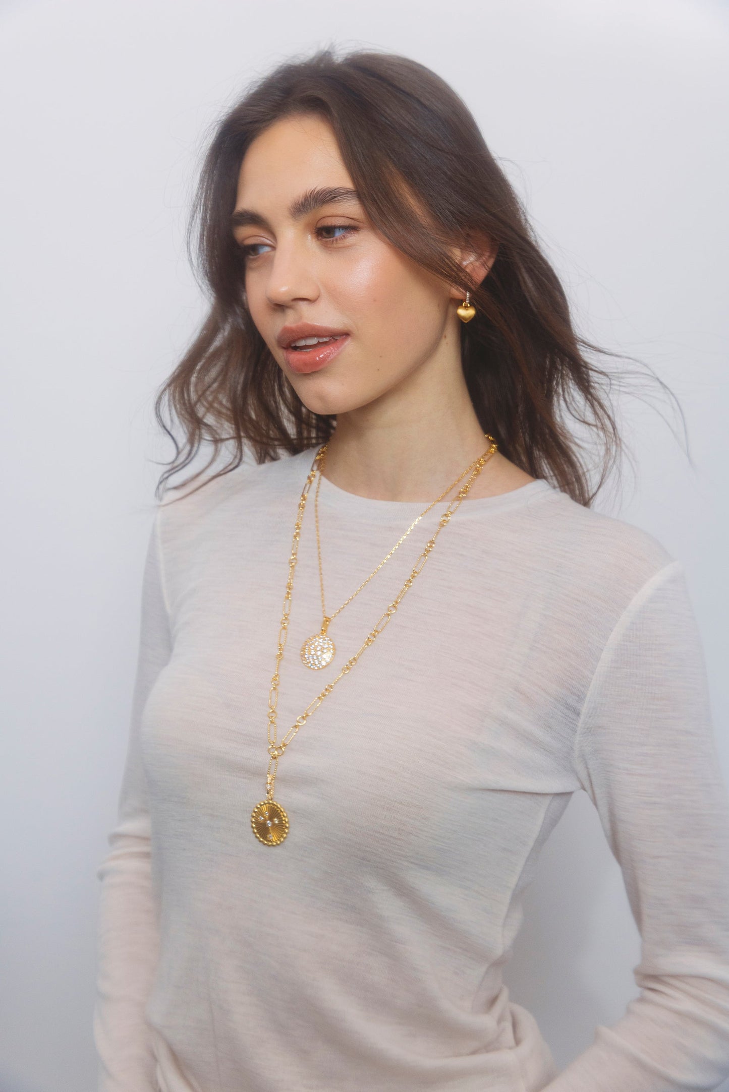 EMILIA Scarlett charm, White