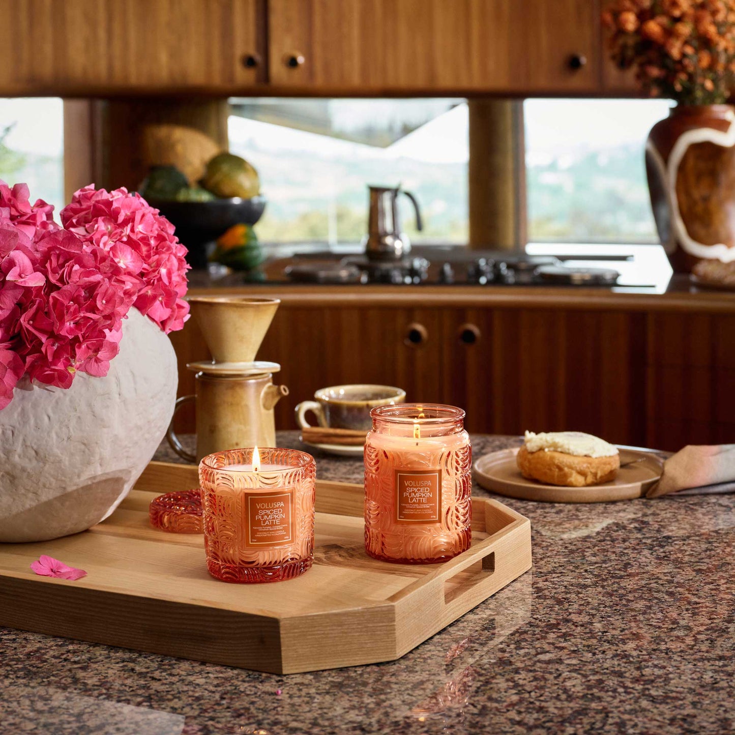 VOLUSPA Large Glass Jar