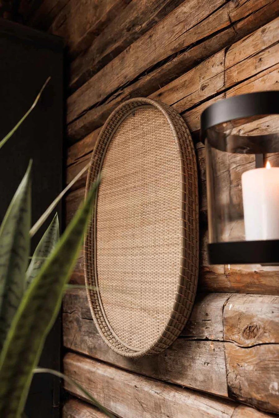 HALVOR BAKKE Bergamo Ovalt rattanbrett