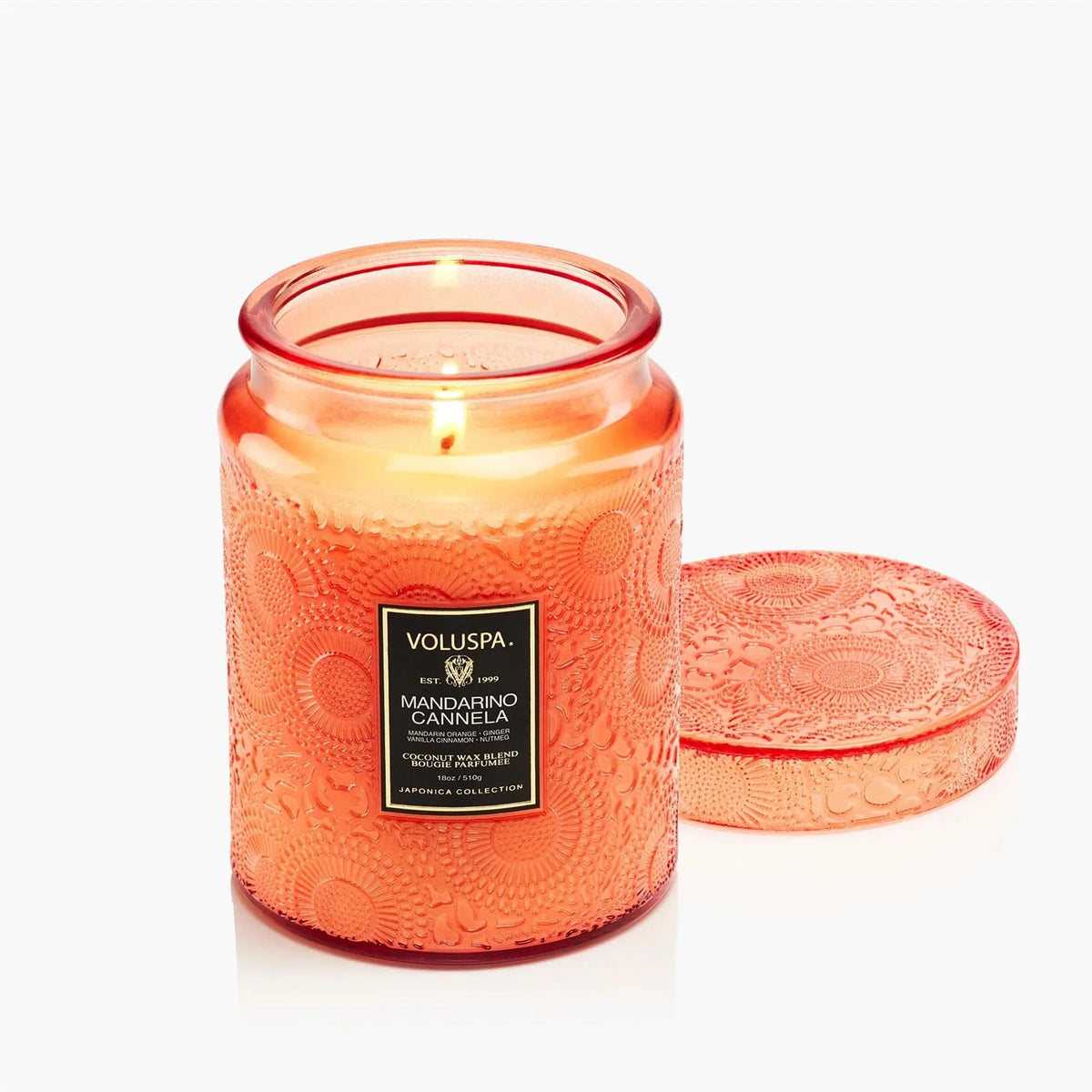 VOLUSPA Large Jar Candle, Mandarino Cannela