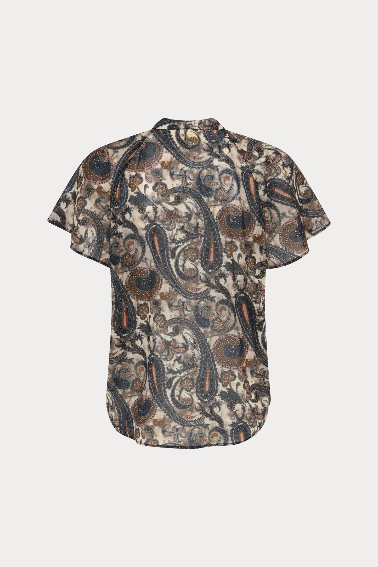 Heartmade Telma shirt, Earthy Paisley print