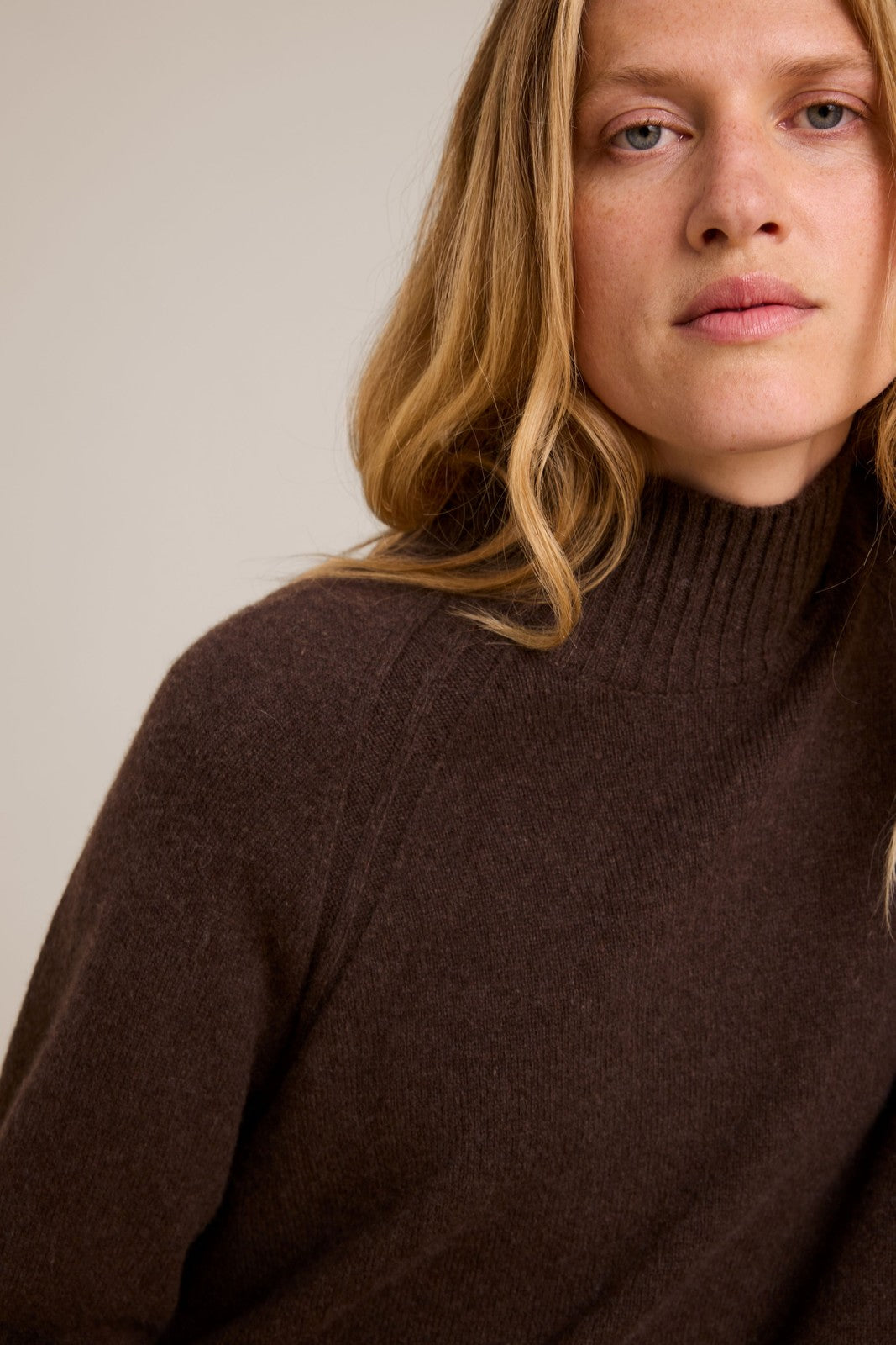 Sibin Linnebjerg Gemma Cash Merino Brown