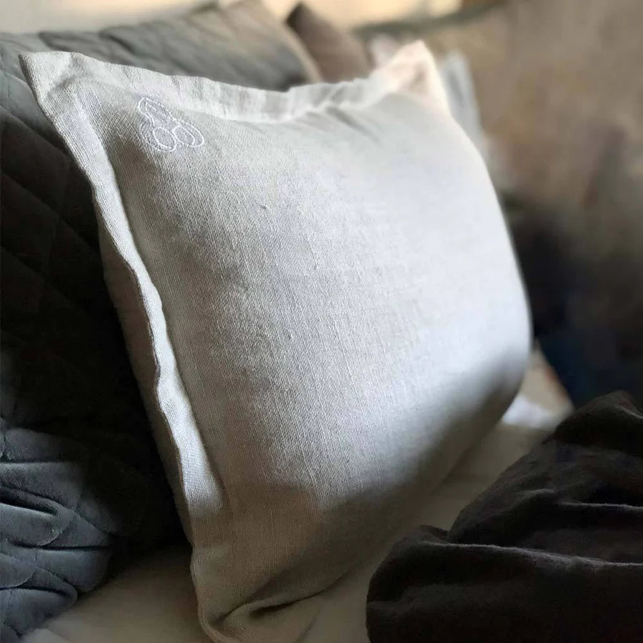 AINA SOLLIE STEEN Putetrekk naturfarget lin