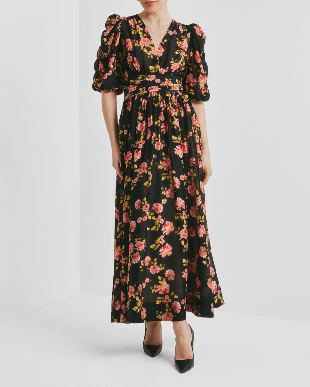 byTimo Striped Organza Gown