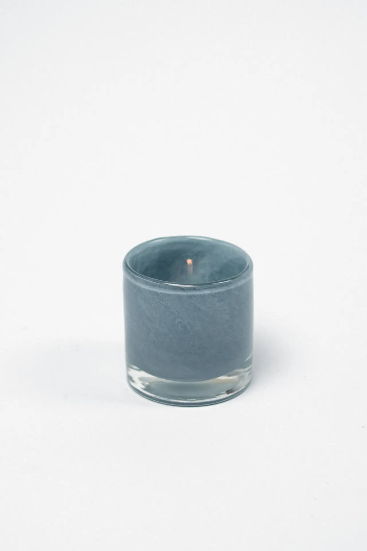 OLSSON & JENSEN Telysholder Nilla,lysblå 8cm