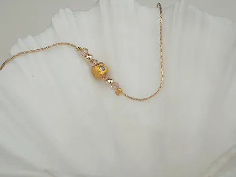 Wahl West Champagne String Bracelet