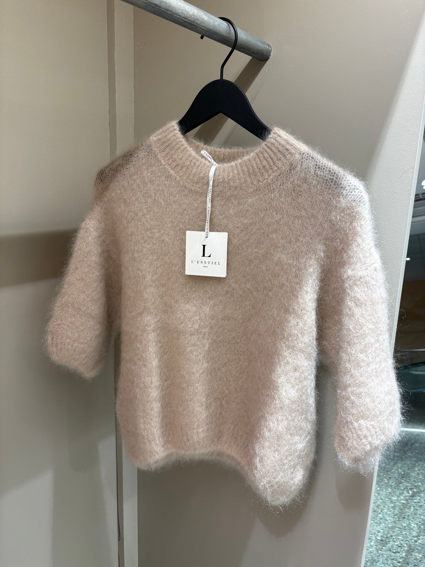 From Paris With Love, Mohair Kid T-shirt, beige