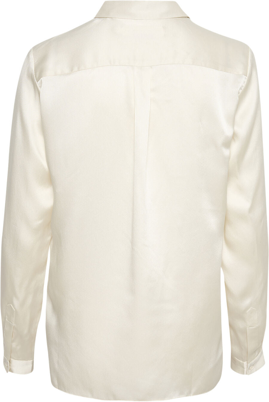 INWEAR Leonore Silkeskjorte, Whisper white