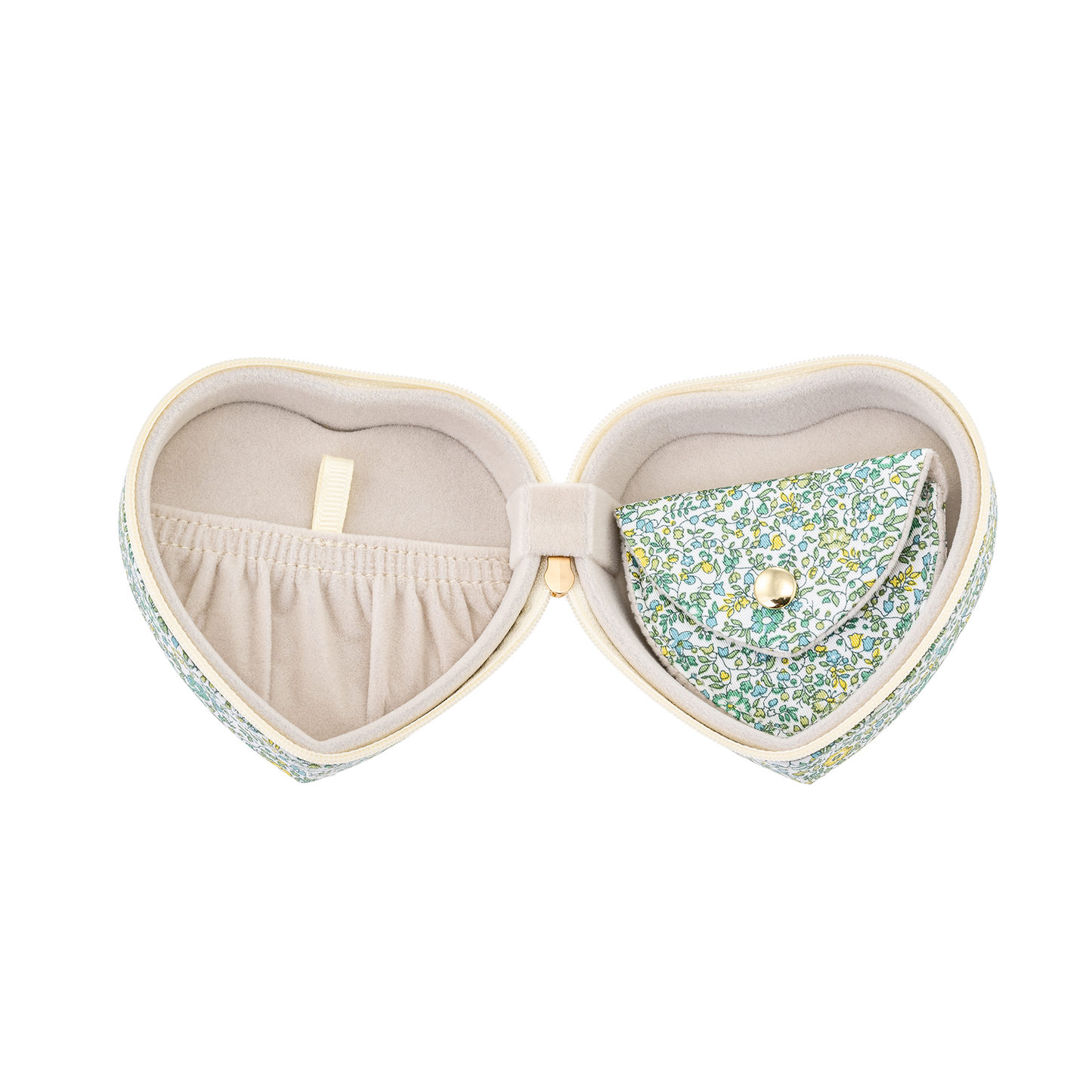 BON DEP Jewelry box heart mw Liberty Katie and Millie Green