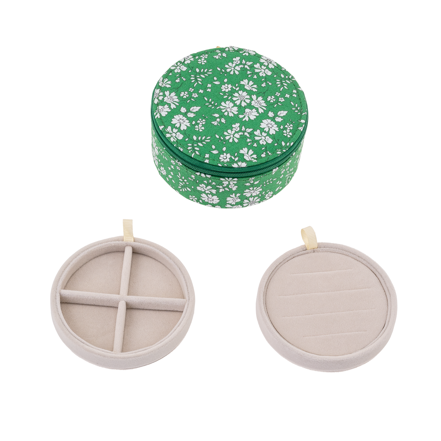 BON DEP Jewelry box round mw Liberty Capel Green