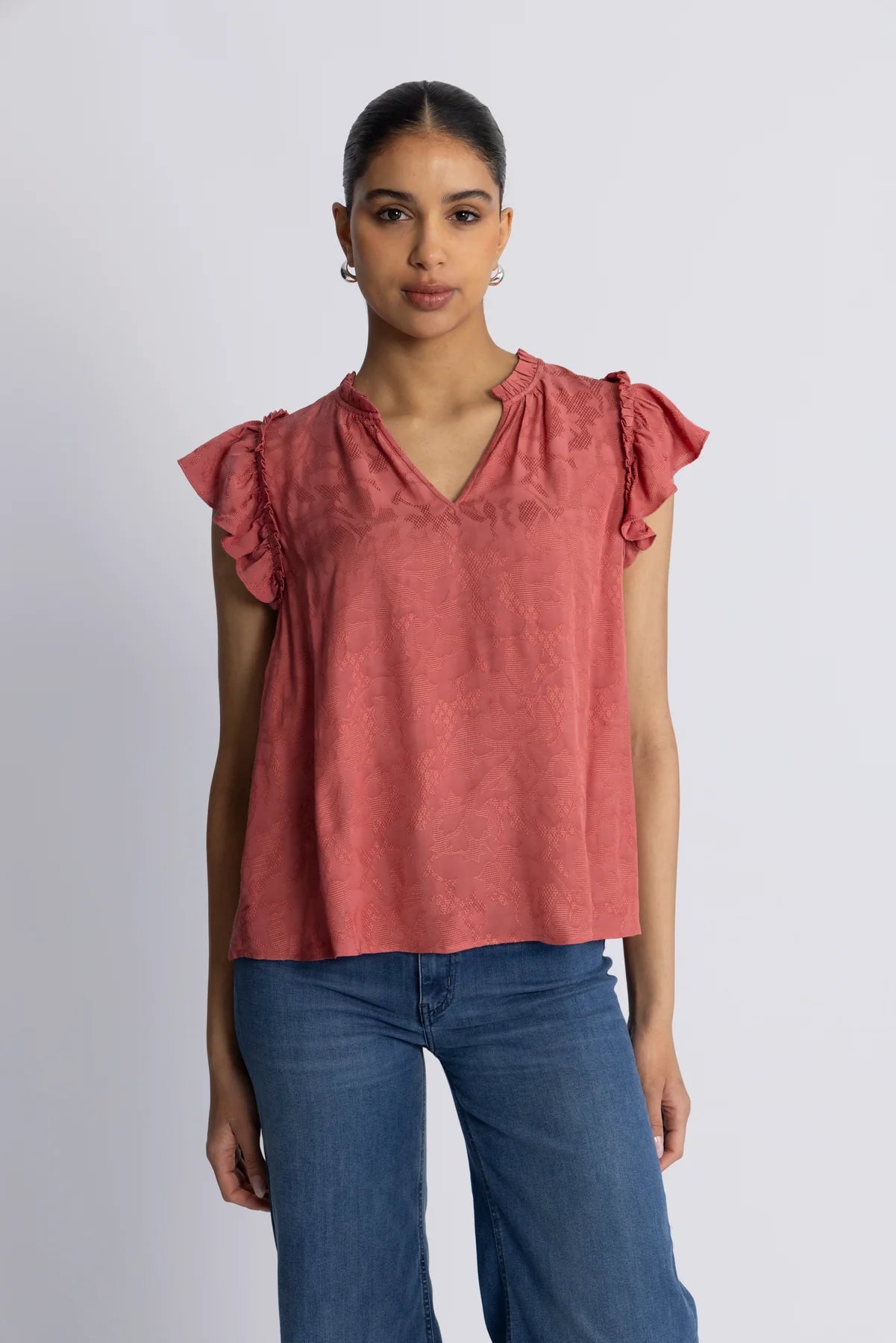 MOS MOSH Tea Vito Bluse, Faded rose
