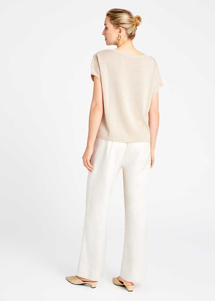 GUSTAV Odessa Topp, Beige