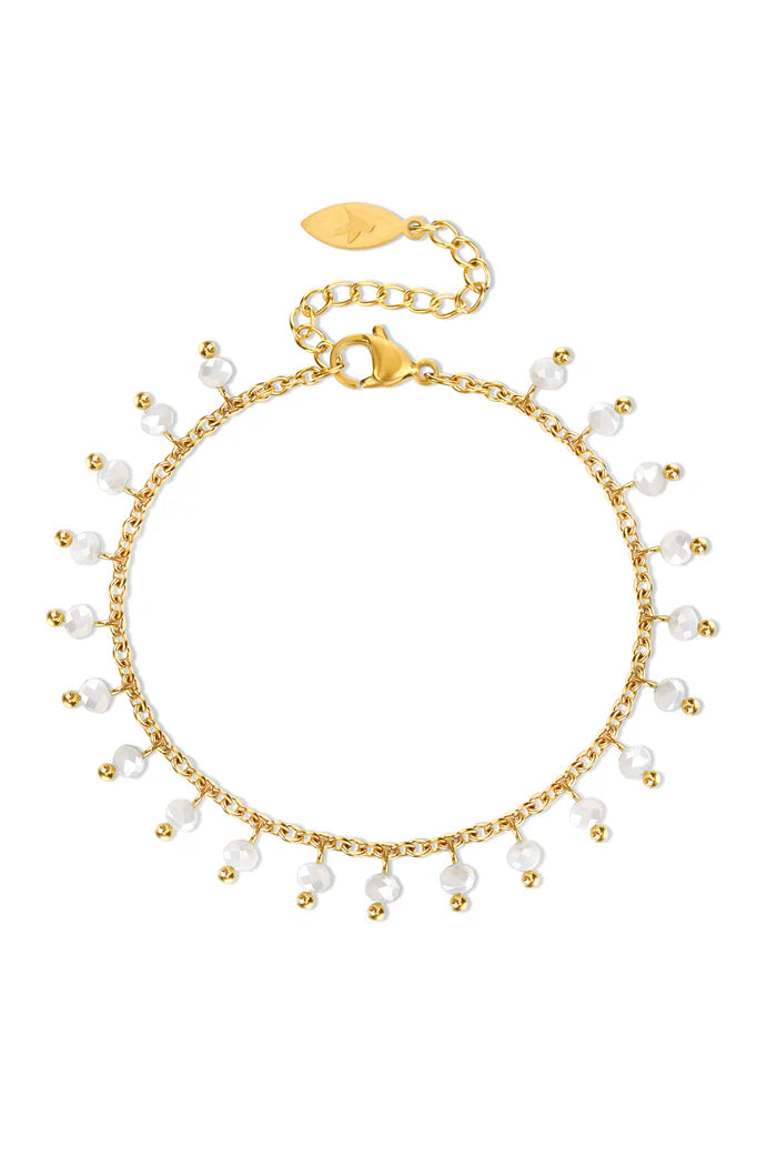 CAMILLA ØHRLING Bead Bracelet, White