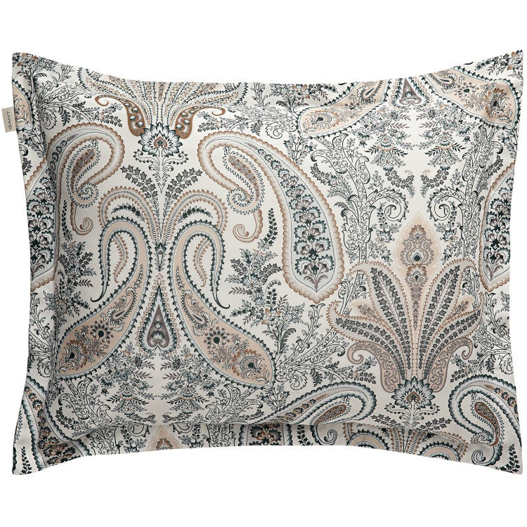 GANT Key West Paisley Print Pillowcase, Tartan green