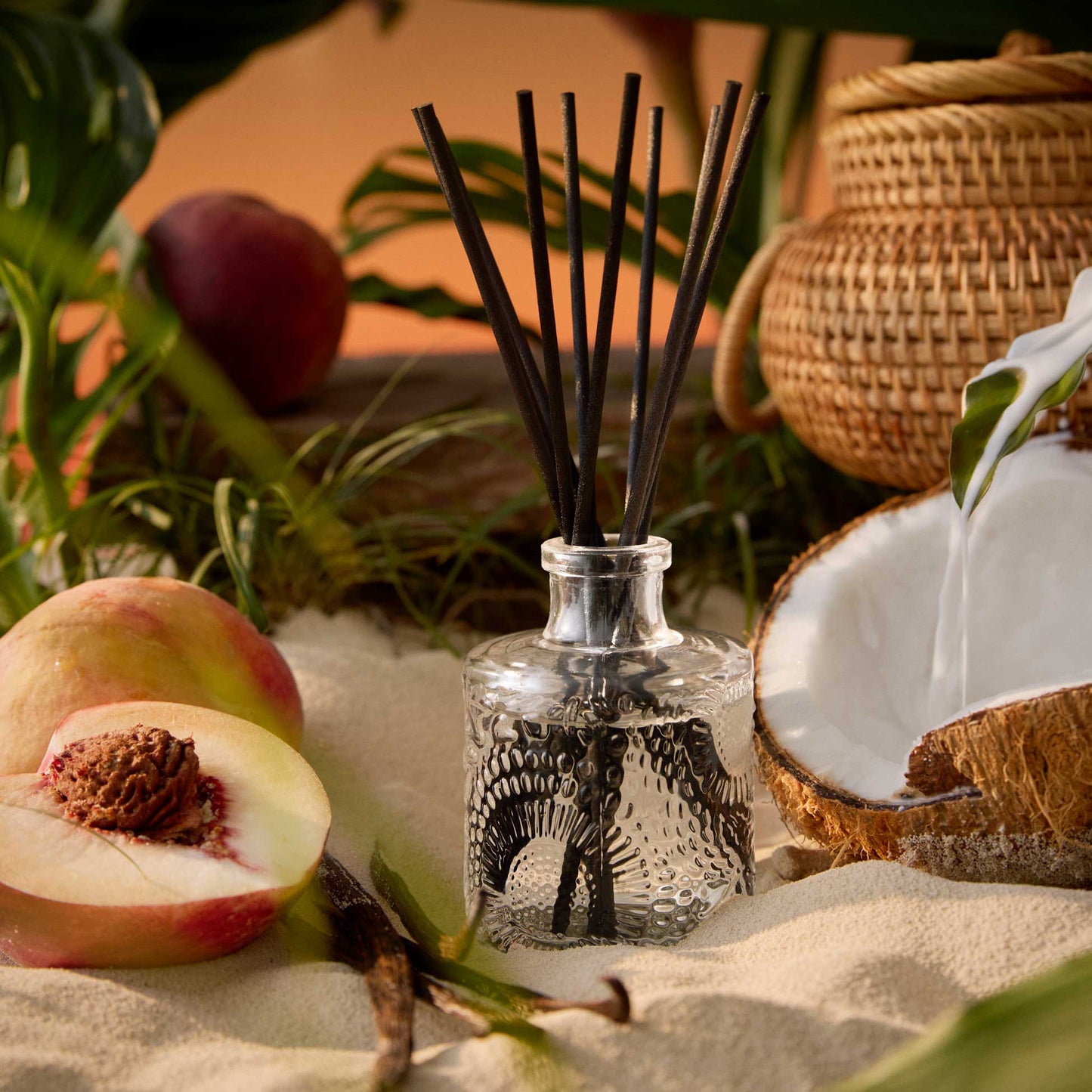 VOLUSPA Reed Diffuser 100ml, Tahitian Coconut Vanilla