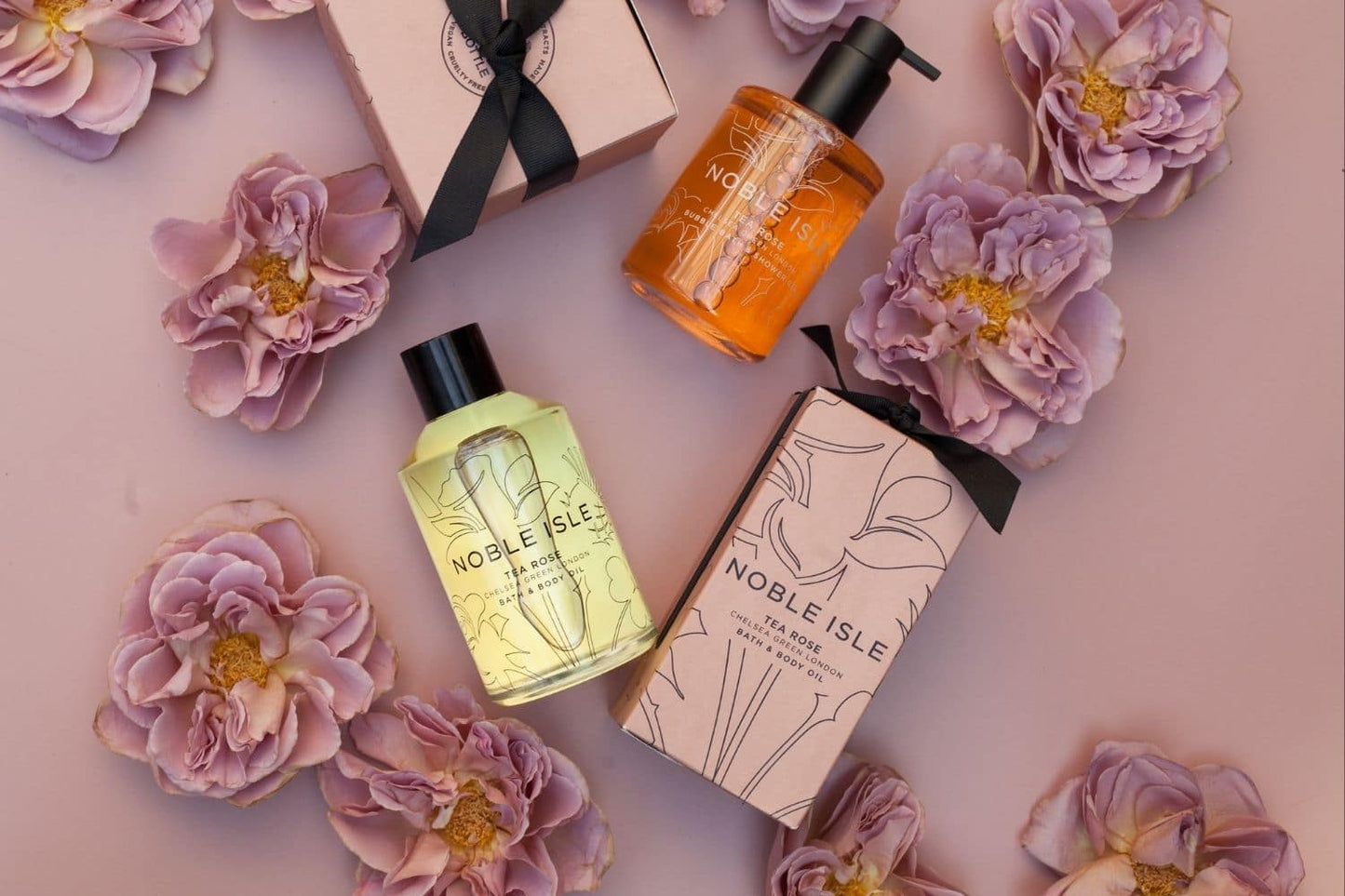 NOBLE ISLE Tea Rose, Bade- og Kroppsolje
