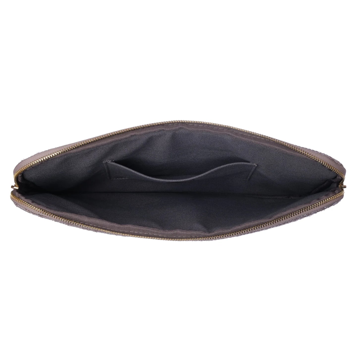 DARK Tweed Mac Cover, Warm taupe