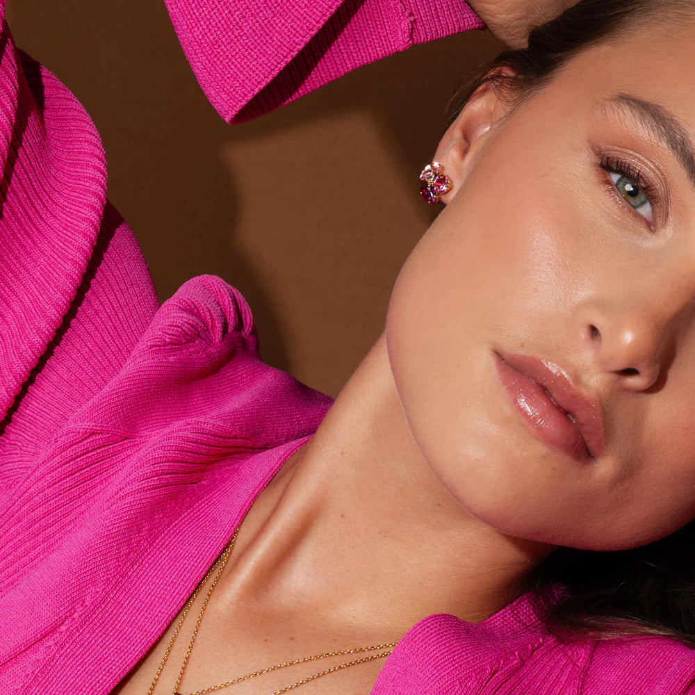 CAROLINE SVEDBOM Ana Øredobber, Dark rose combo