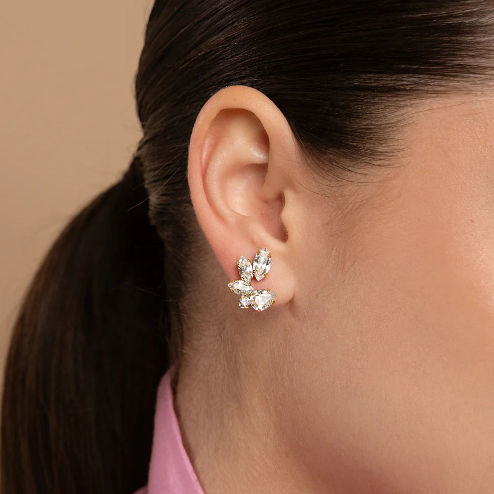 CAROLINE SVEDBOM Clare Øredobber, Crystal