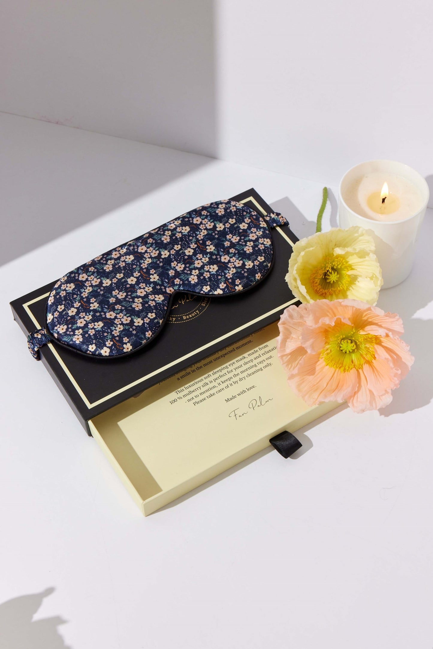 FAN PALM Sleeping Eye Mask, Night blossom