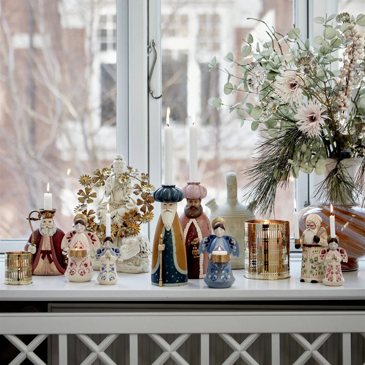 Lysestaker De Tre Vise Menn Ruby(stående)