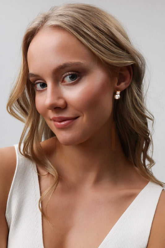 CAMILLA ØHRLING  Alexandra pearl earrings